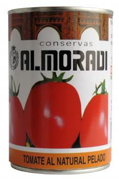 Tomate Entero al Natural pelado en bote de 1/2 Kg. Tienda Online Conservas vegetales Tomate al natural